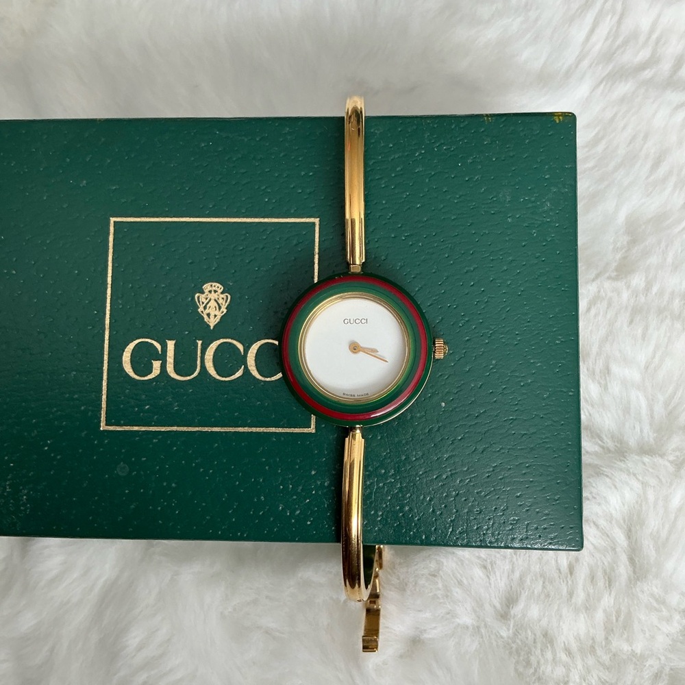 GUCCI bangle watch 💗SERVICED ‼️ - Picture 5 of 13